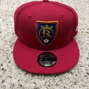 Real Salt Lake New Era MLS Basic 9FIFTY Snapback Hat- Maroon